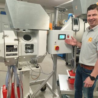 Absaugtechnik für die Reinigung der Abluft