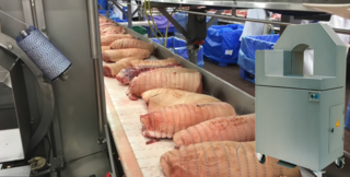 Umschnürungsmaschine für die Fleischindustrie