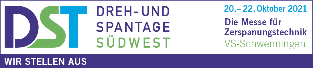 Banner DST21 DREH & SPANTAGE SÜDWEST Wir stellen aus | straus gmbh Mosbach